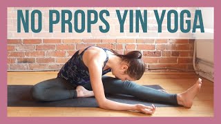 1 Hour Yin Yoga Class Without Props  Full Body Yin Yoga Class [upl. by Ursola]