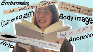 READING MY TEENAGE DIARY anorexic amp depressed [upl. by Longfellow776]