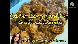 Kalderetang Kambing  The Best Way of Cooking Kalderetang Kambing  Goat Caldereta  Cooking Pinay [upl. by Tonia]