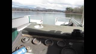 Mercruiser 120 Hp Pontoon 24 Landau [upl. by Fawna]