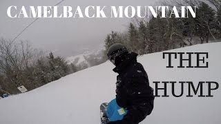 Snowboarding Camelback Mountain Resort  The Hump [upl. by Auahsoj746]