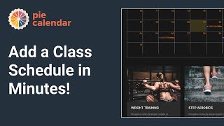 How to Create a Calendar For Your Gym Class Schedule in WordPress [upl. by Bertha]