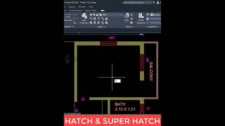 How to use Super Hatch in AutoCAD  AutoCAD Tutorial [upl. by Darcee]