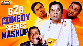 Brahmanandam Ultimate Comedy Scenes  Back2Back Comedy Mashup  Aditya Movies [upl. by Urbanus]