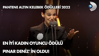 Pantene Altın Kelebek 2022 En İyi Kadın Oyuncu Pınar Deniz [upl. by Anileh42]