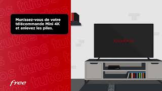 Associer la télécommande Freebox Mini 4K [upl. by Newo145]