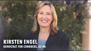 Keep American Families Together Vote Kirsten Engel for AZ Congressional District 6 [upl. by Nolubez469]