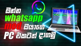 Whatsapp mod For PC SLGYOUtuber [upl. by Oiramat]