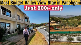 MahabaleshwarPanchgani Budget Stay  Most Budget Valley view stay in Panchgani  Hill station Pune [upl. by Joselow]