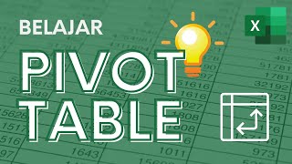 Cara Menggunakan Pivot Table di Excel  Tutorial Excel Pemula [upl. by Emylee]