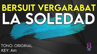 Bersuit Vergarabat  La Soledad  Karaoke Instrumental [upl. by Druce]