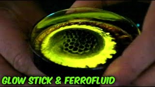 What Happens If You Mix Glow Stick and Ferrofluid [upl. by Nnednarb]