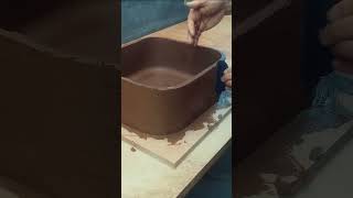 How to Make Cracked Pottery with Sodium Silica  Clay Slabs Techniques [upl. by Euqinor]