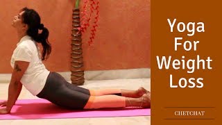 Yoga for Weight Loss 20 Minute Fat Burning Yoga Workout  Easy Yoga For Beginners ChetChat [upl. by Neelyar]