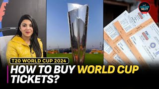 T20 World Cup Tickets On Sale  Check How To Buy Best Tickets for All Matches in The USA amp Caribbean [upl. by Led]