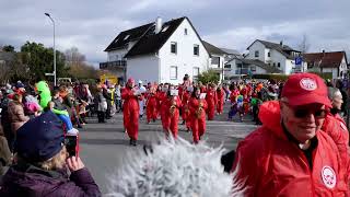 Faschingsumzug in Dreieich Götzenhain 2023  Kreis Offenbach [upl. by Kubis]