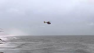 Coolum Beach rescue helicopter [upl. by Otrebcire683]