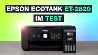 Epson EcoTank ET2820 Drucker im Test  Der Sparsame  Testventure [upl. by Annez]