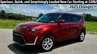 2025 Kia Soul LX TEST DRIVEFULL REVIEW [upl. by Merissa995]