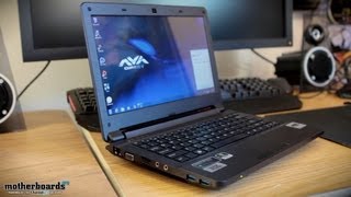 AVADirect Clevo W110ER 11quot Ultraportable Gaming Notebook Review amp Benchmarks NVIDIA GT 650M [upl. by Yardna]