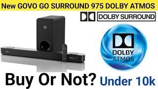 Govo GOSURROUND 975 21ch Dolby Atmos Soundbar Specifications Features and Buyers Guidequot [upl. by Neleag173]