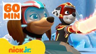 PAW Patrol Mighty Pups Use Their Super Powers w Liberty amp Marshall  1 Hour Compilation  Nick Jr [upl. by Eiresed]