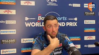 Luke Humphries responds to Gary Anderson comments quotIn my eyes hes the best player in the worldquot [upl. by Yartnoed419]