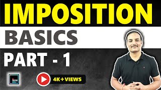 Basics of Imposition EP  1  PRINTING TECHNOLOGY  PRINTING GURUJI [upl. by Rosmarin398]