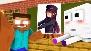 DRAWING CHALLENGE 8  Minecraft Animation [upl. by Lemrej]