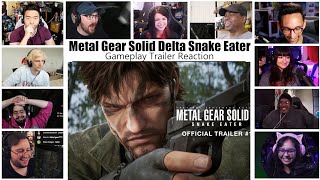 Metal Gear Solid Delta Snake Eater Reaction Mashup [upl. by Aikemit]