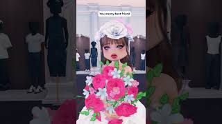 Her Wedding Day Nightmare 😭😭 roblox dti shorts [upl. by Aneral]