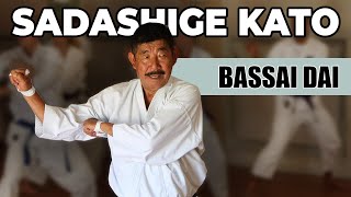 Bassai Dai by Sadashige Kato 9th dan shotokan [upl. by Moran925]