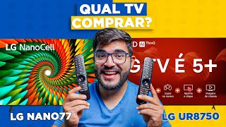 EITA Qual TV da LG comprar Nano77 vs LG 5 em 1 Qual a melhor opção pra você [upl. by Gillian]