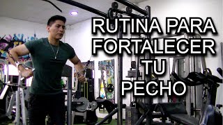 RUTINA PARA FORTALECER TU PECHO [upl. by Yelahc803]