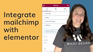 How to Integrate MailChimp with Elementor [upl. by Mosby531]