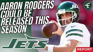 REPORT Aaron Rodgers Could Be RELEASED Or Put On IR This Season  NY Jets Rumors [upl. by Becket]