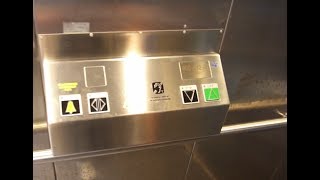 Sweden Stockholm Sundbyberg subway station SMW inclined elevator  going down [upl. by Mairam383]