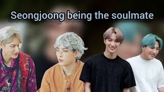 ATEEZ Hongjoong and Seonghwa Seongjoong being the soulmate [upl. by Yeta]