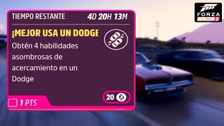 FORZA HORIZON 5  DESAFÍO DIARIO ¡MEJOR USA UN DODGE  VERANO  SERIE quotELECCIÓN DE LA COMUNIDADquot [upl. by Yffat51]