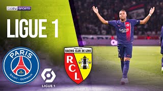 PSG vs Lens  LIGUE 1 HIGHLIGHTS  08262023  beIN SPORTS USA [upl. by Ahsiekel]