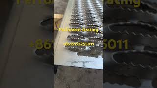 Antislip Grip Strut Perforated Grating Walkway perforatedgrating gripstrutplank gripstrutgrating [upl. by Asirralc872]