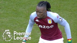 Bertrand Traore provides Aston Villa response v Leicester City  Premier League  NBC Sports [upl. by Waylin690]