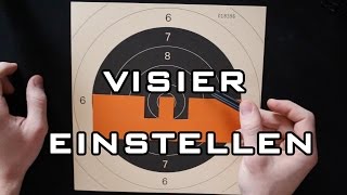 Visier einstellen  Fleck Aufsitzend Deutsch [upl. by Laden67]