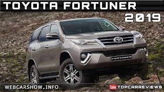 2019 TOYOTA FORTUNER Review Rendered Price Specs Release Date [upl. by Ayenet]