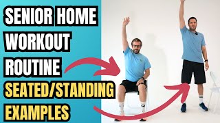 Full Body Workout for Seniors  Easy 30Minute Follow Along Routine Seated And Standing Exercises [upl. by Yard529]