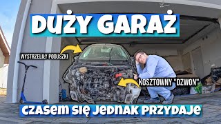 DO CZEGO PRZYDAJE SIÄ DUĹ»Y GARAĹ» ILE KOSZTUJE NAPRAWA AUTA KASACJA CZY REMONT [upl. by Carin]