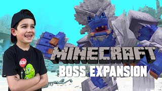 MINECRAFT BOSSES  BOSS 1  ABOMINABLE SNOWMAN [upl. by Aititil]