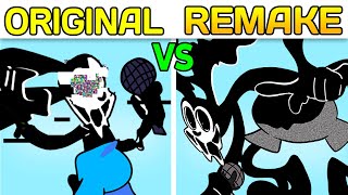 Pibby Oswald Rabbits Glitch ORIGINAL vs REMAKE Come Learn With Pibby x FNF Mod [upl. by Enyalaj]