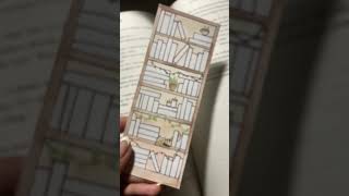 my new book mark  book tracker bookmark to fill in through 2024 with the books i read [upl. by Roon]