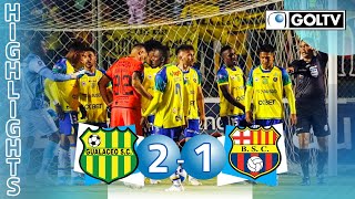 Gualaceo SC 2  1 Barcelona SC  GOLES  Liga Pro Ecuador [upl. by Jed]